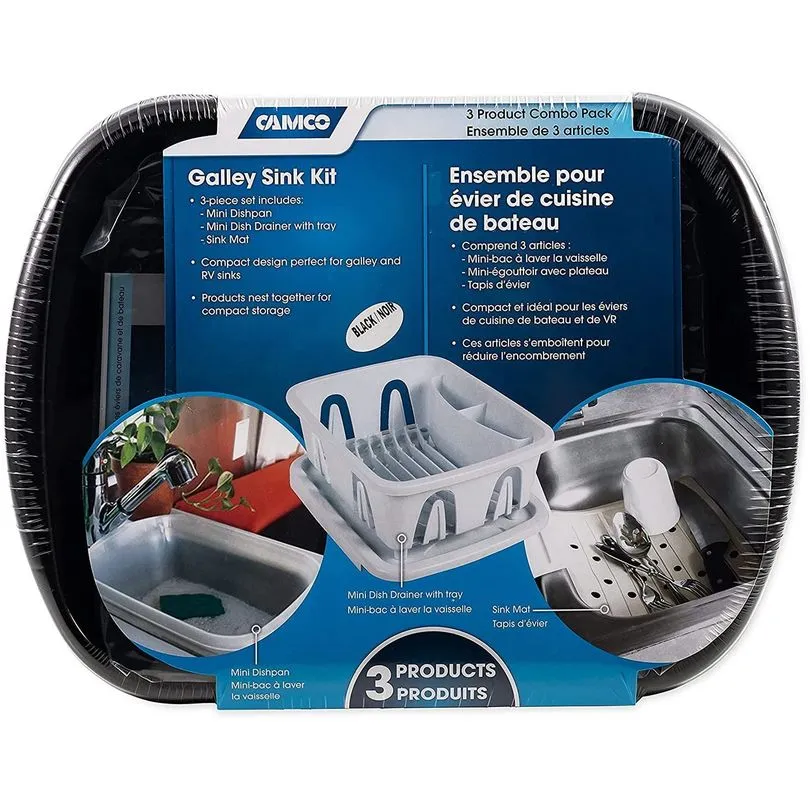 Sink Kit w/Dish Drainer, Dish